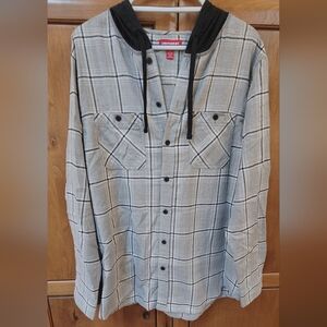 NWOT | Unionbay Hooded Switchback Flannel